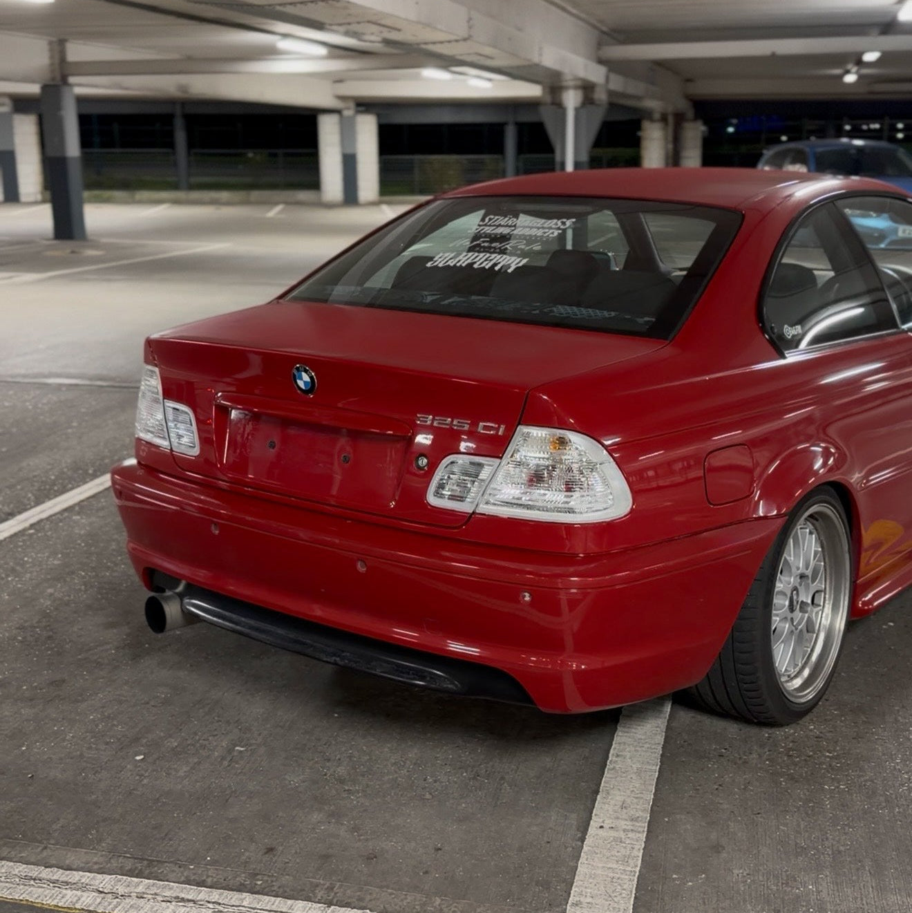 BMW E46 Coupe Clear Rear Light Set