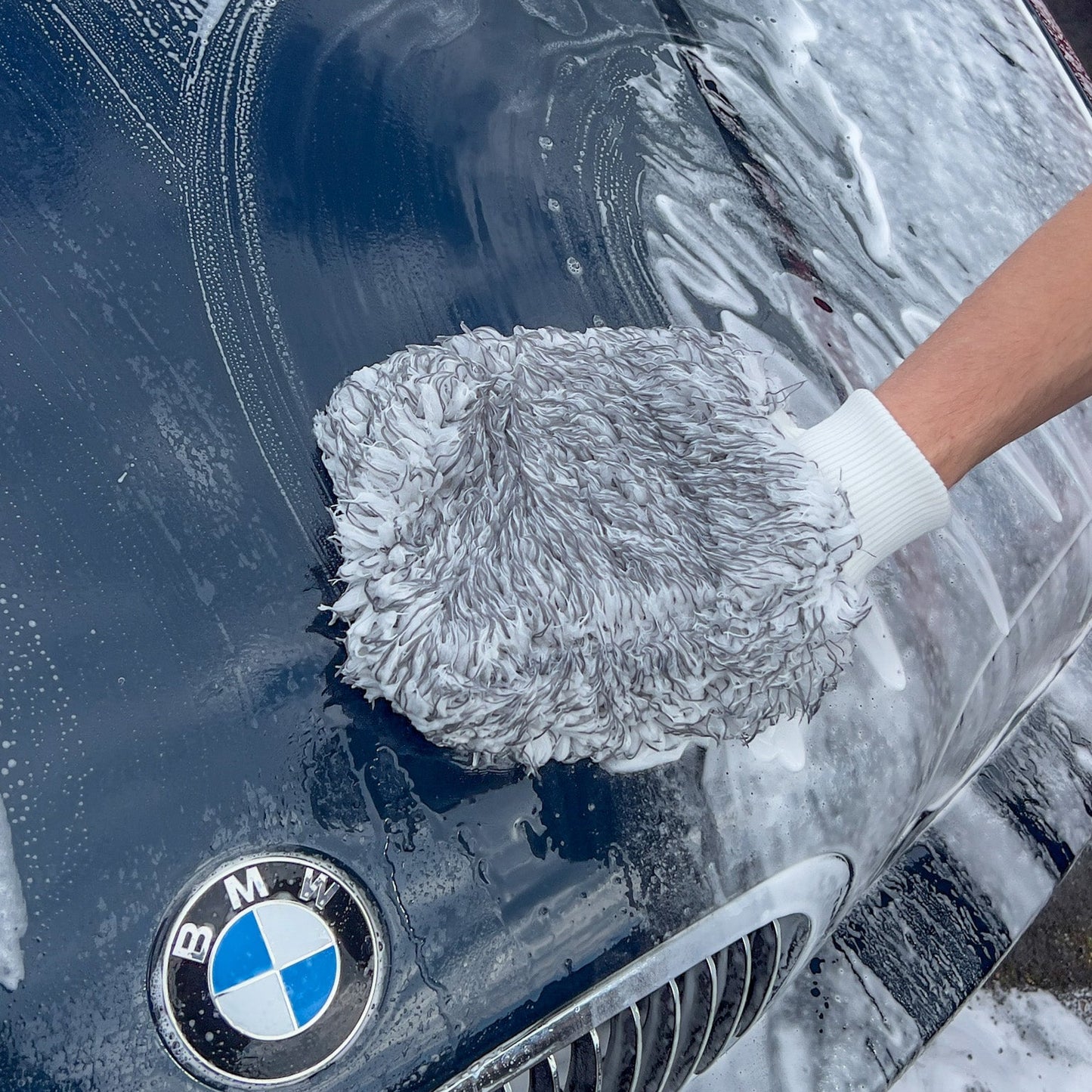 Premium Microfibre Wash Mitt – Ultra Soft